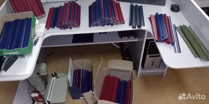 Обложки и каналы для твердого переплета(Металбинд)