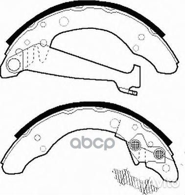 Колодки тормозные FSB408 Ferodo