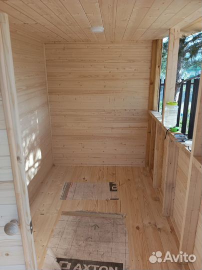 Готовая банька под ключ 4м*2.2м