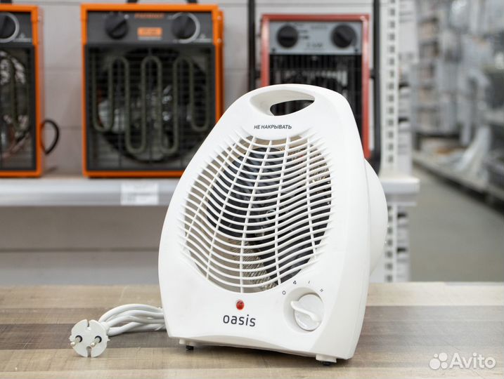 Электрический тепловентилятор Оазис SD-20R из655