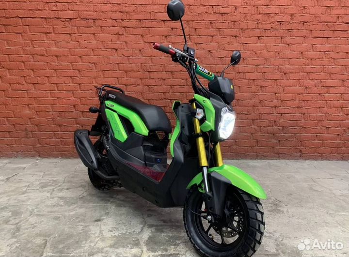 Скутер Honda Zoomer 150cc (49сс) реплика зеленый