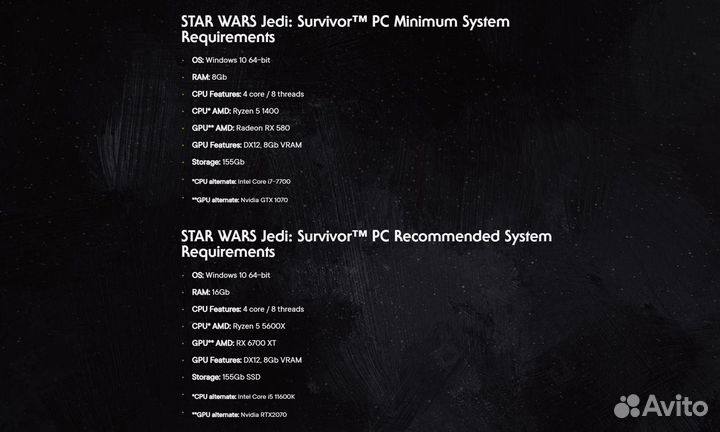 Star Wars Jedi: Survivor Deluxe Edition (PC)