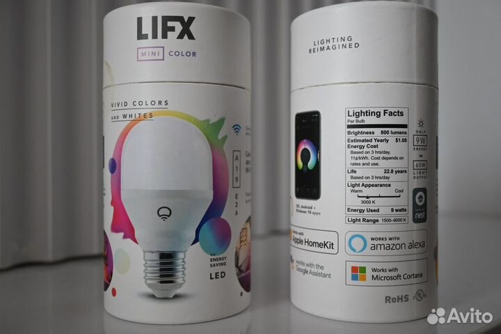 Умная лампочка lifx