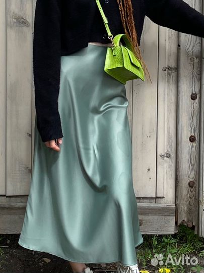 Юбка атласная zarina