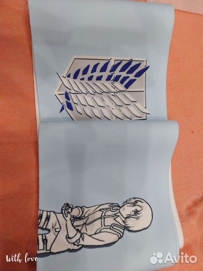 Широкая декоративная резинка аниме