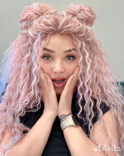 Афрокудри, афрокосы, зизи косы, плетение косы