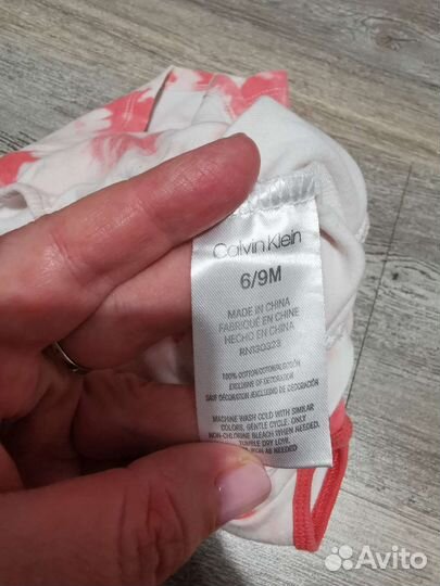 Платье - боди Calvin Klein, оригинал, 6-9 мес