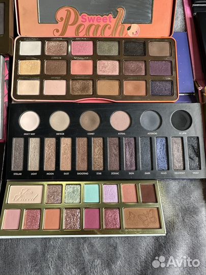 Палетки anastasia urban decay huda