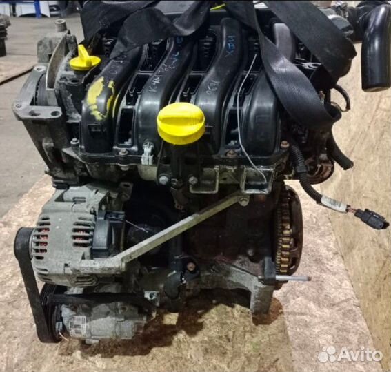 Двигатель Renault Scenic K4M766 - 1.6 бензин