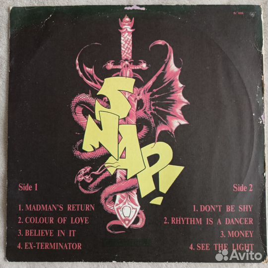 Виниловая пластинка Snap Madmans return
