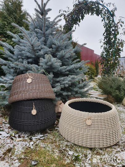 Юбка для ёлки из полиротанга