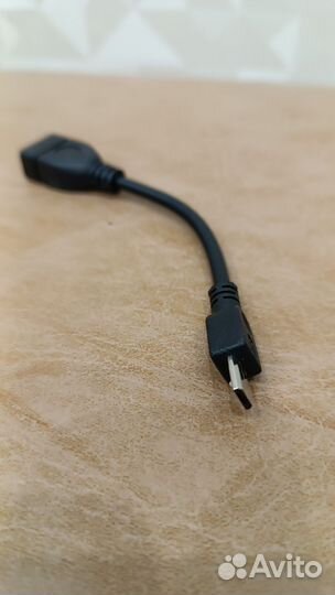 Otg переходник. micro USB - usb