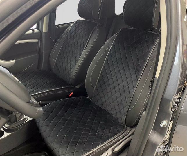 Накидки на сидений автомобиля из велюра Alfa