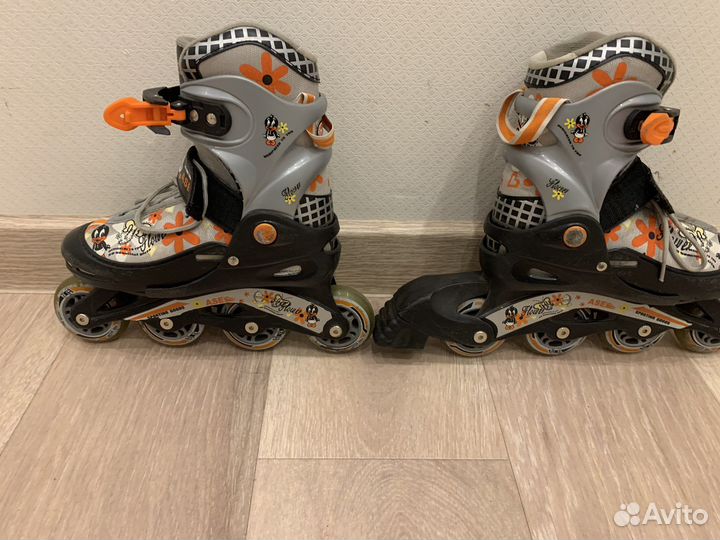 Роликовые коньки детские р.30-33