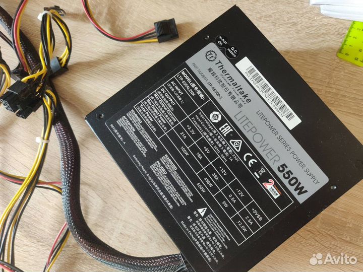 Блок питания Thermaltake Litepower 550W