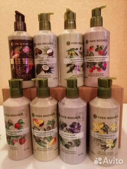Молочко, спреи для тела и волос Ив Роше