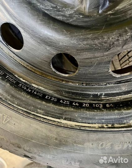 Колеса в сборе на ваз 175/65 r14, 4x98 r14