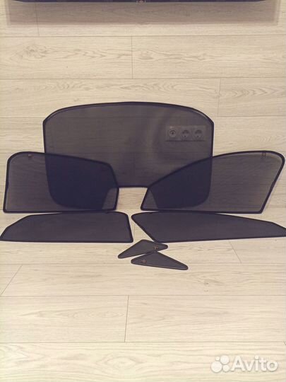 Каркасные шторки Renault Arkana комплект 7 шт