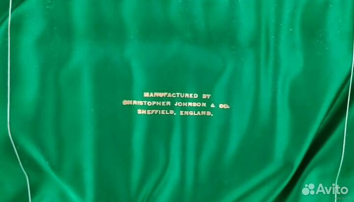 Винтажный набор столовых аксессуаров на 6 персон