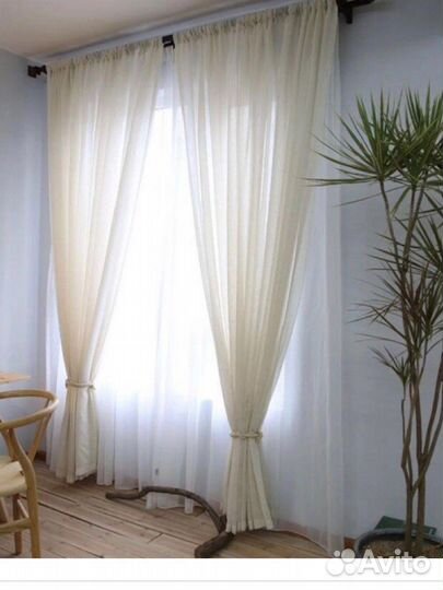 Тюль креп шифон