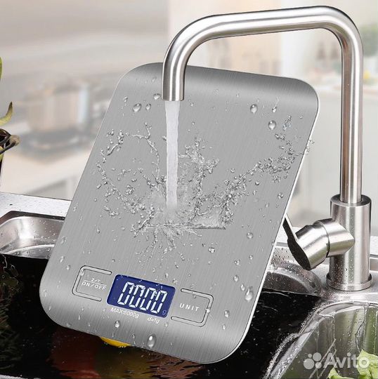 Кухонные весы из нержавеющей стали А (1-10000g)