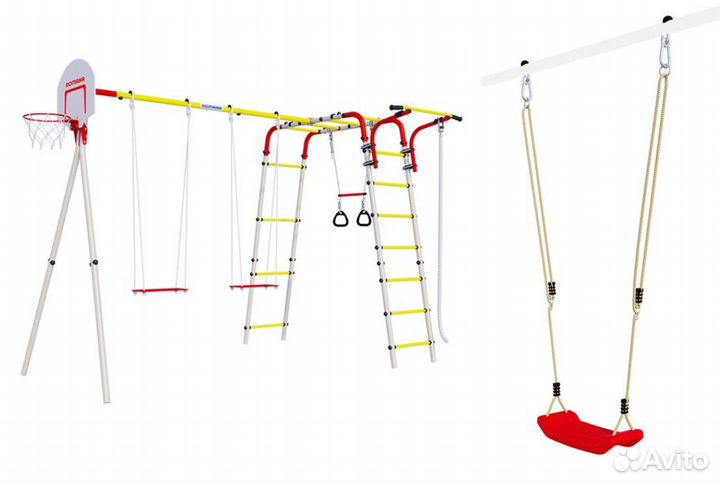 Детский спорт комплекс для дачи Акробат 2