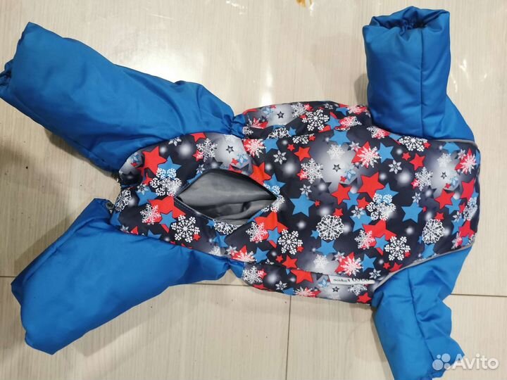 Комбинезон для маленькой собаки зима