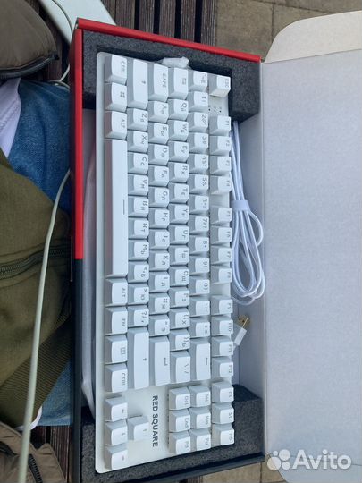 Red square keyrox tkl