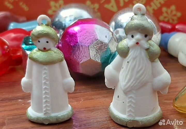 Елочные игрушки СССР набор малютка