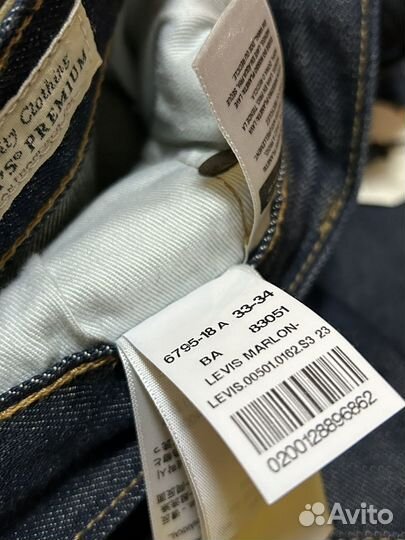 Джинсы 34/32 «Levi's» 501 Original Premium. Marlon