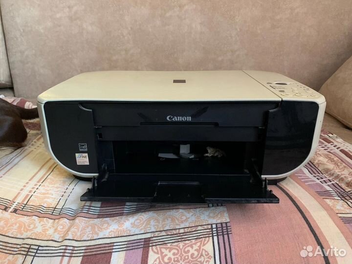 Струйный цветной принтер canon mp190