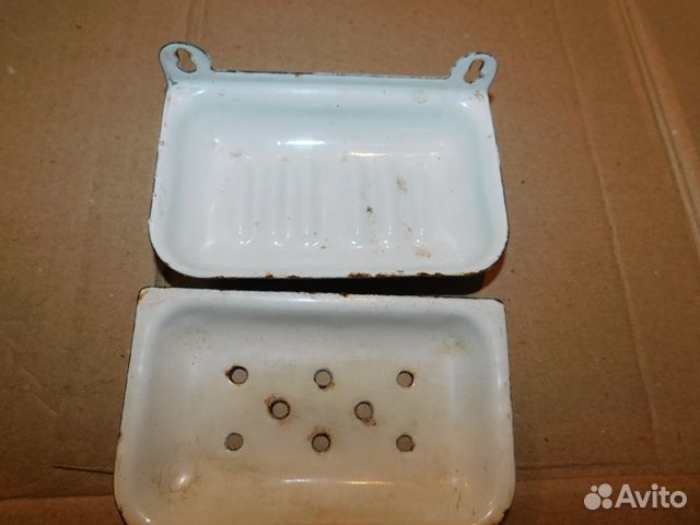 Старинная. эмалированная мыльница СССР 30-50 г 20