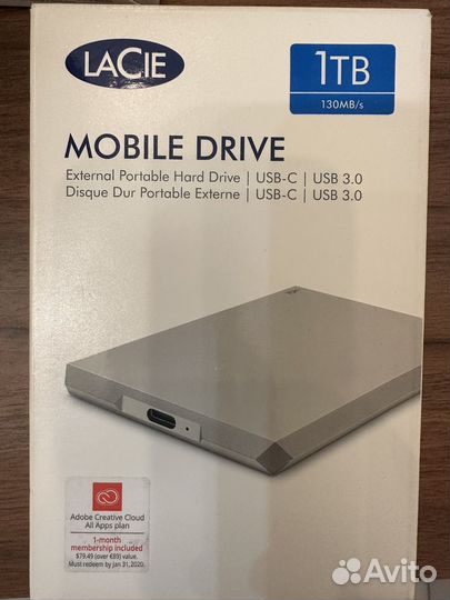 Жесткий диск Lacie Mobile Drive 1TB