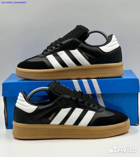 Кроссовки Adidas Samba Black (Арт.49723)