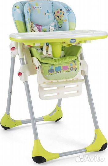 Стульчик для кормления Chicco Polly 2 в 1