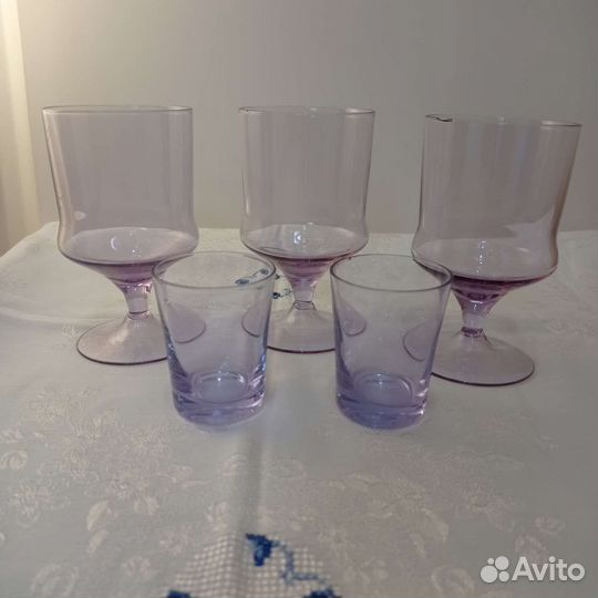 Винтажное стекло александритовое стекло