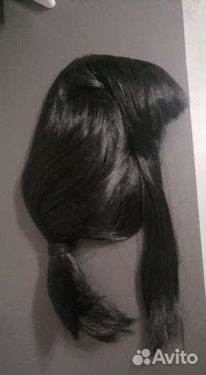 Парик черный косплей Кобени