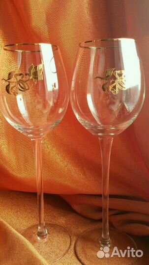 Фужеры свадебные на любой свадебный юбилей