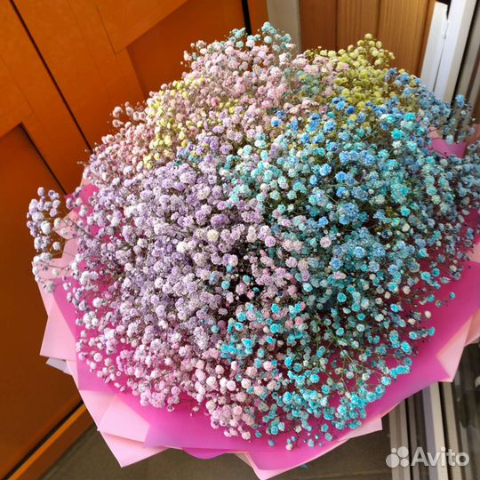 Букет из гипсофилы