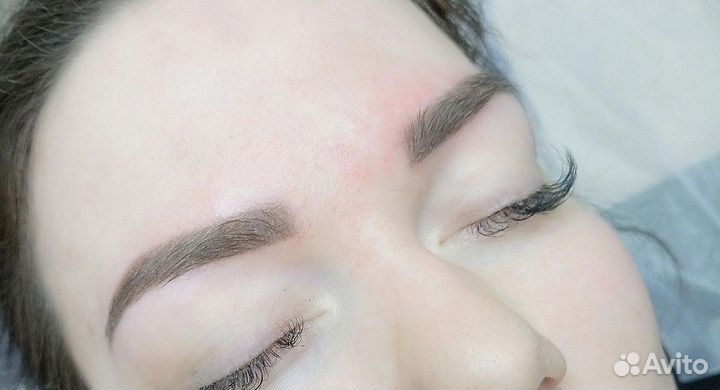Перманентный макияж бровей губ и век