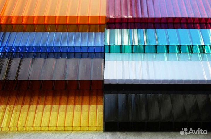 Сотовый поликарбонат 4 мм