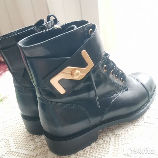 Ботинки Nursace женские 36 натуральная кожа