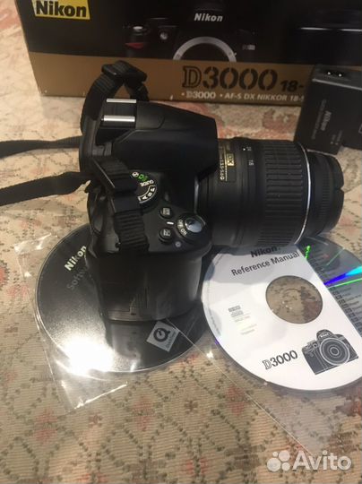 Зеркальный фотоаппарат nikon d3000