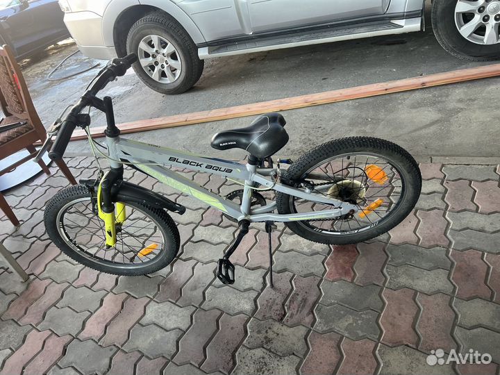 Велосипед детский black aqua