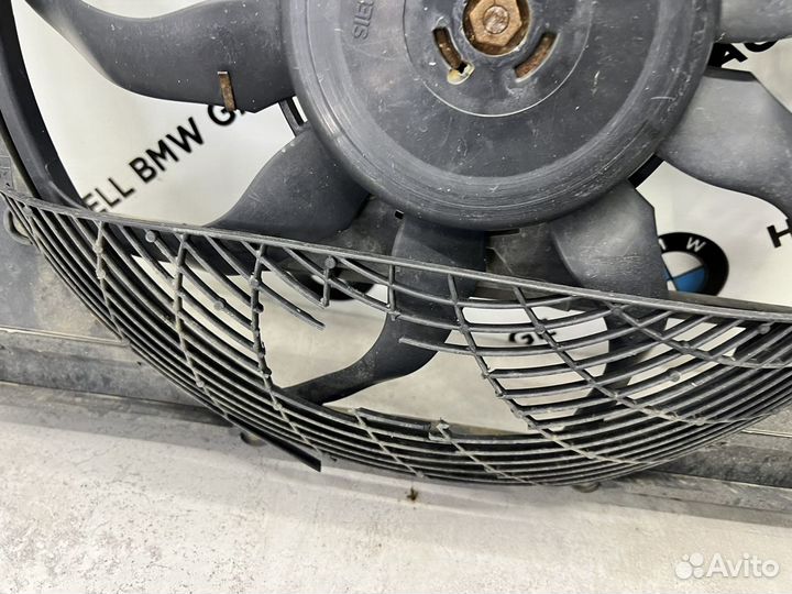 Вентилятор кондиционера BMW E39 4pin дорест