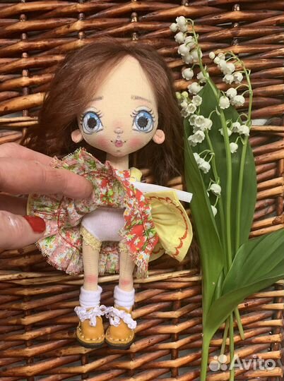 Кукла текстильная ручной работы