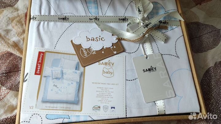 Детское постельное белье подарочный набор