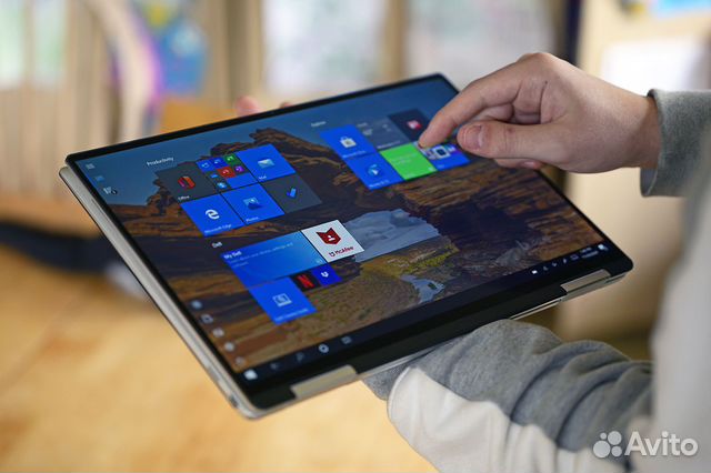 Ноут Dell XPS 13 7390 2 в 1 i7,16,512,4k hdr