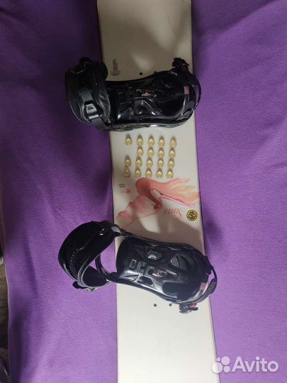 Крепления для сноуборда размер s