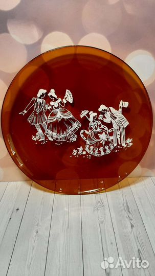 Тарелка декоративная СССР